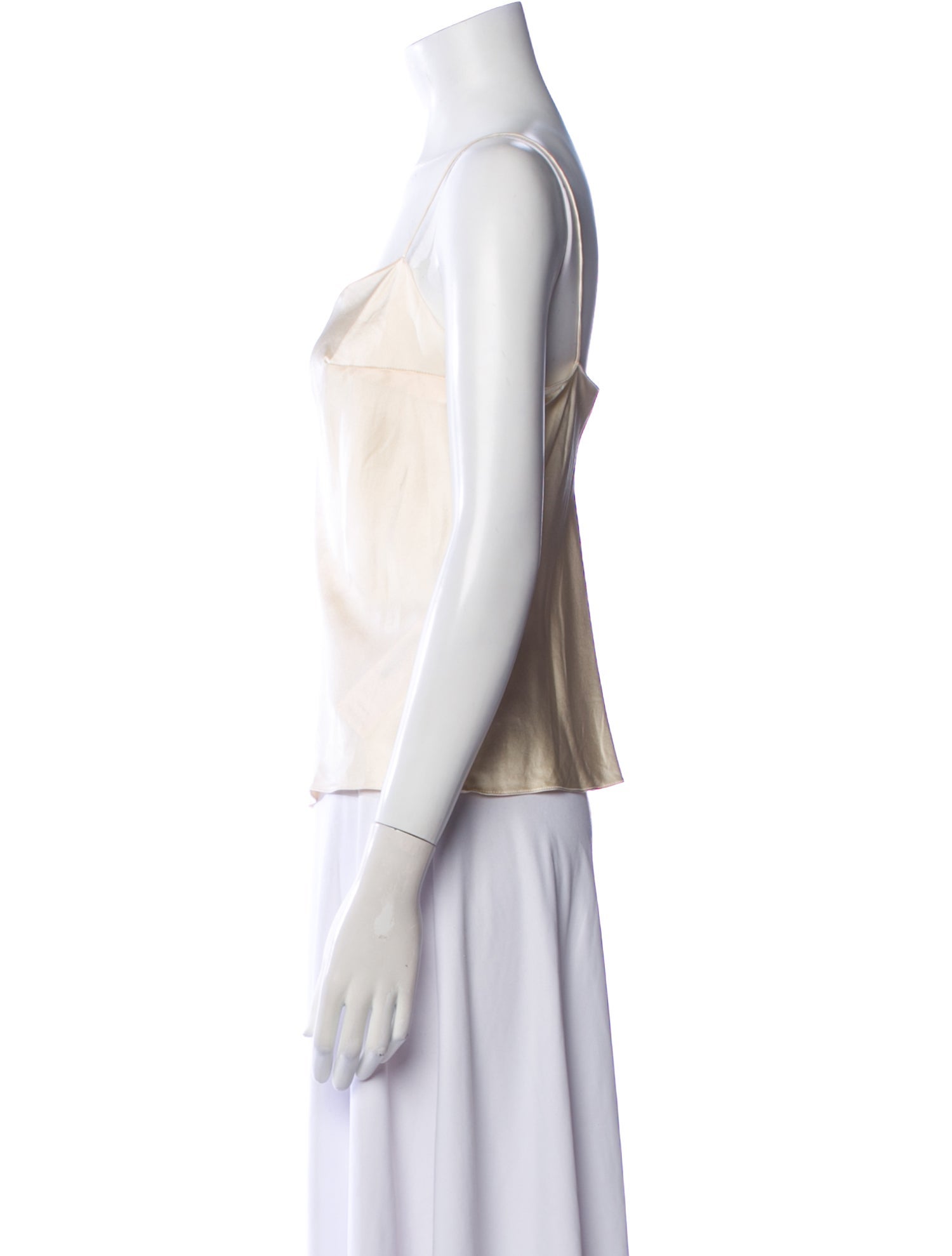Peter Som Silk Scoop Neck Top