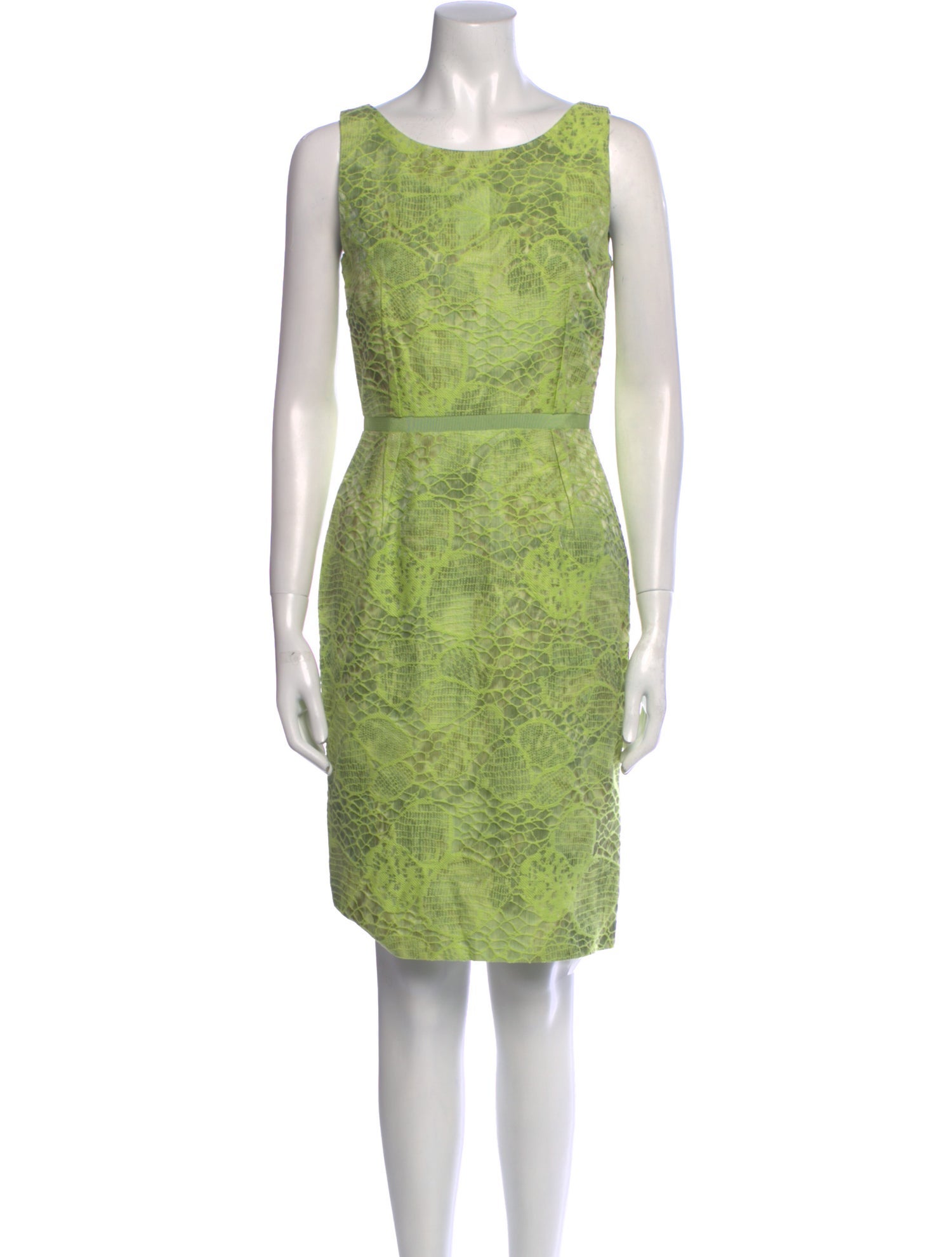 Peter Som Printed Knee-Length Dress