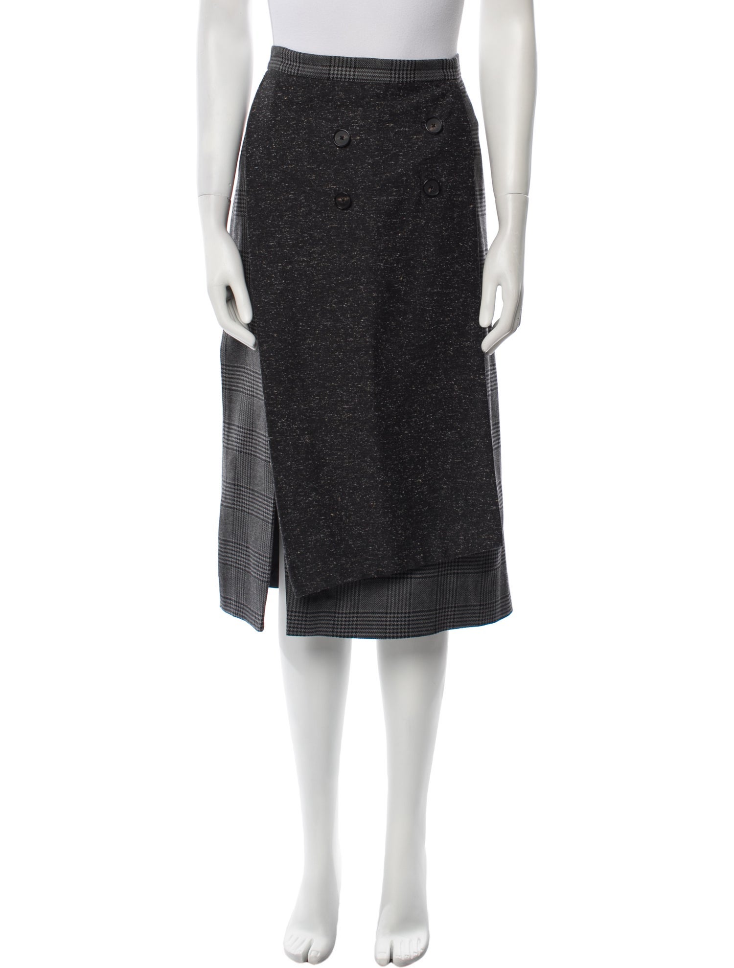 Peter Som Virgin Wool Knee-Length Skirt
