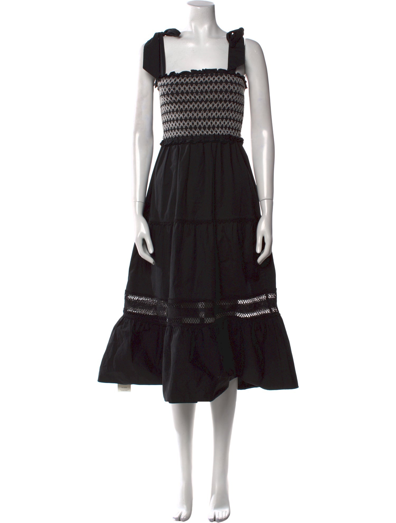 Peter Som Printed Midi Length Dress