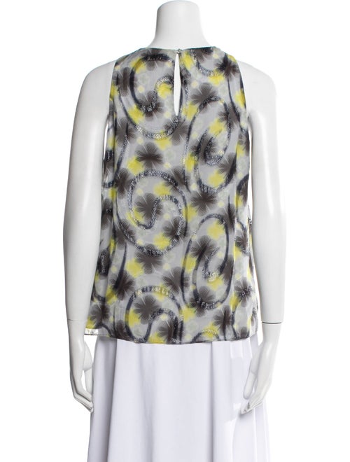 Peter Som Silk Printed Blouse