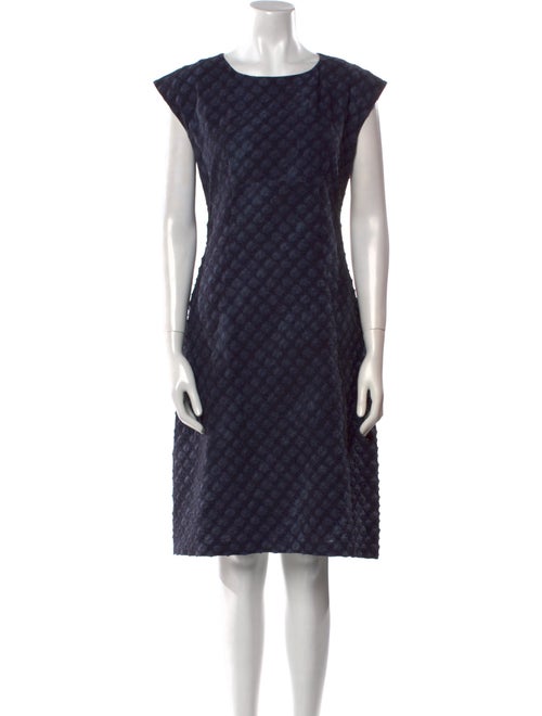 Peter Som Printed Knee-Length Dress