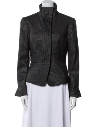 Peter Som Wool Tweed Pattern Evening Jacket