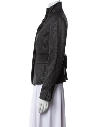 Peter Som Wool Tweed Pattern Evening Jacket