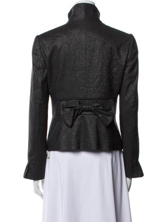 Peter Som Wool Tweed Pattern Evening Jacket