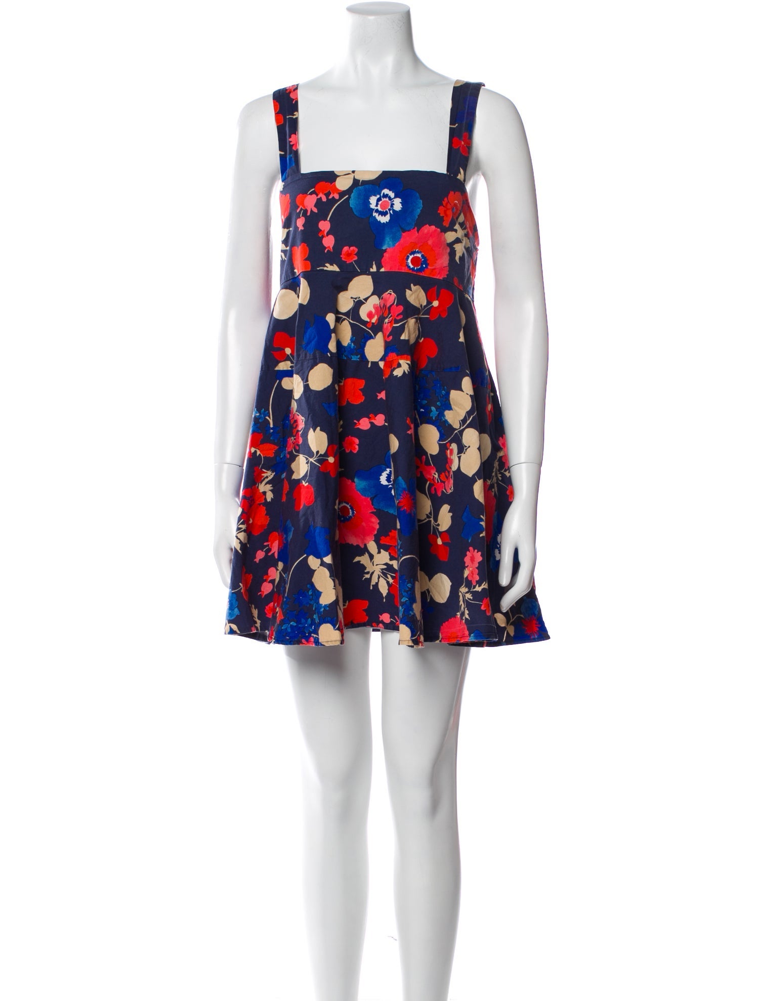 Peter Som Floral Print Mini Dress