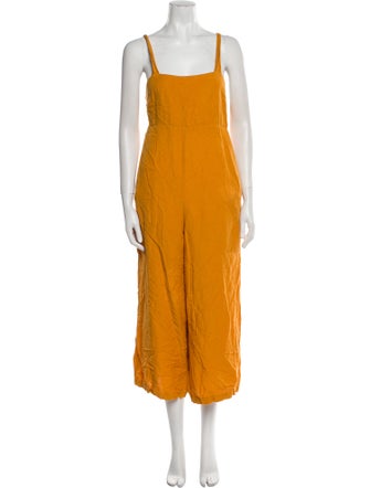 Peter Som Square Neckline Jumpsuit
