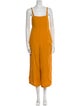 Peter Som Square Neckline Jumpsuit