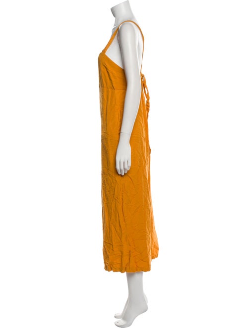 Peter Som Square Neckline Jumpsuit
