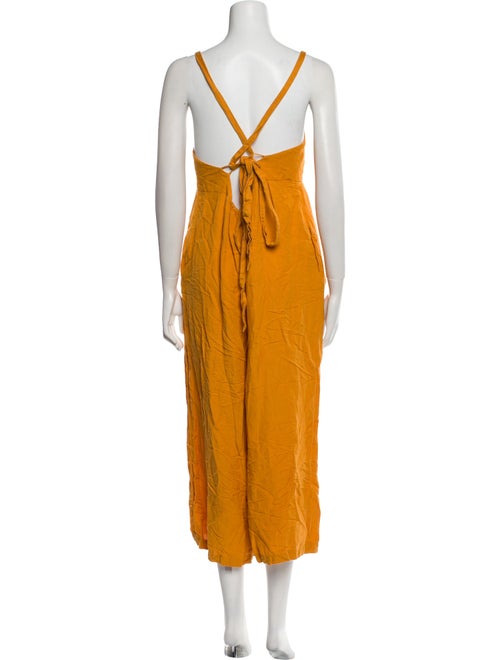 Peter Som Square Neckline Jumpsuit