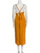Peter Som Square Neckline Jumpsuit