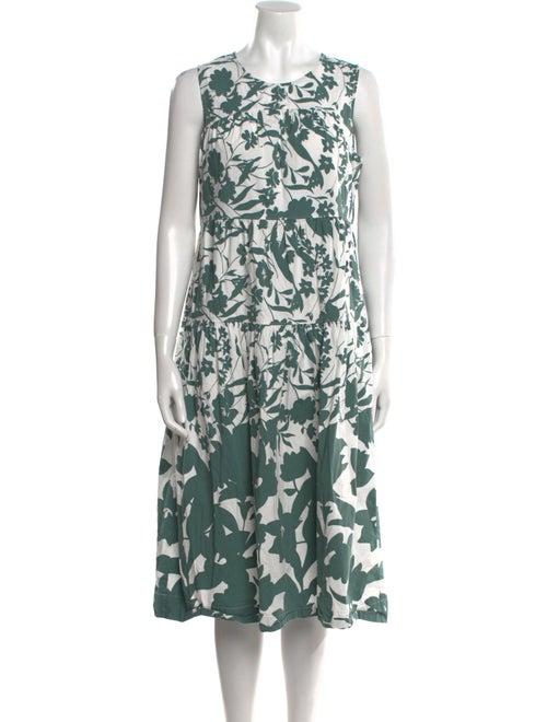 Peter Som Printed Midi Length Dress