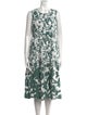 Peter Som Printed Midi Length Dress