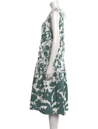 Peter Som Printed Midi Length Dress
