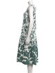 Peter Som Printed Midi Length Dress
