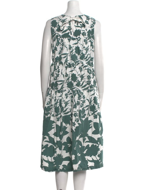 Peter Som Printed Midi Length Dress