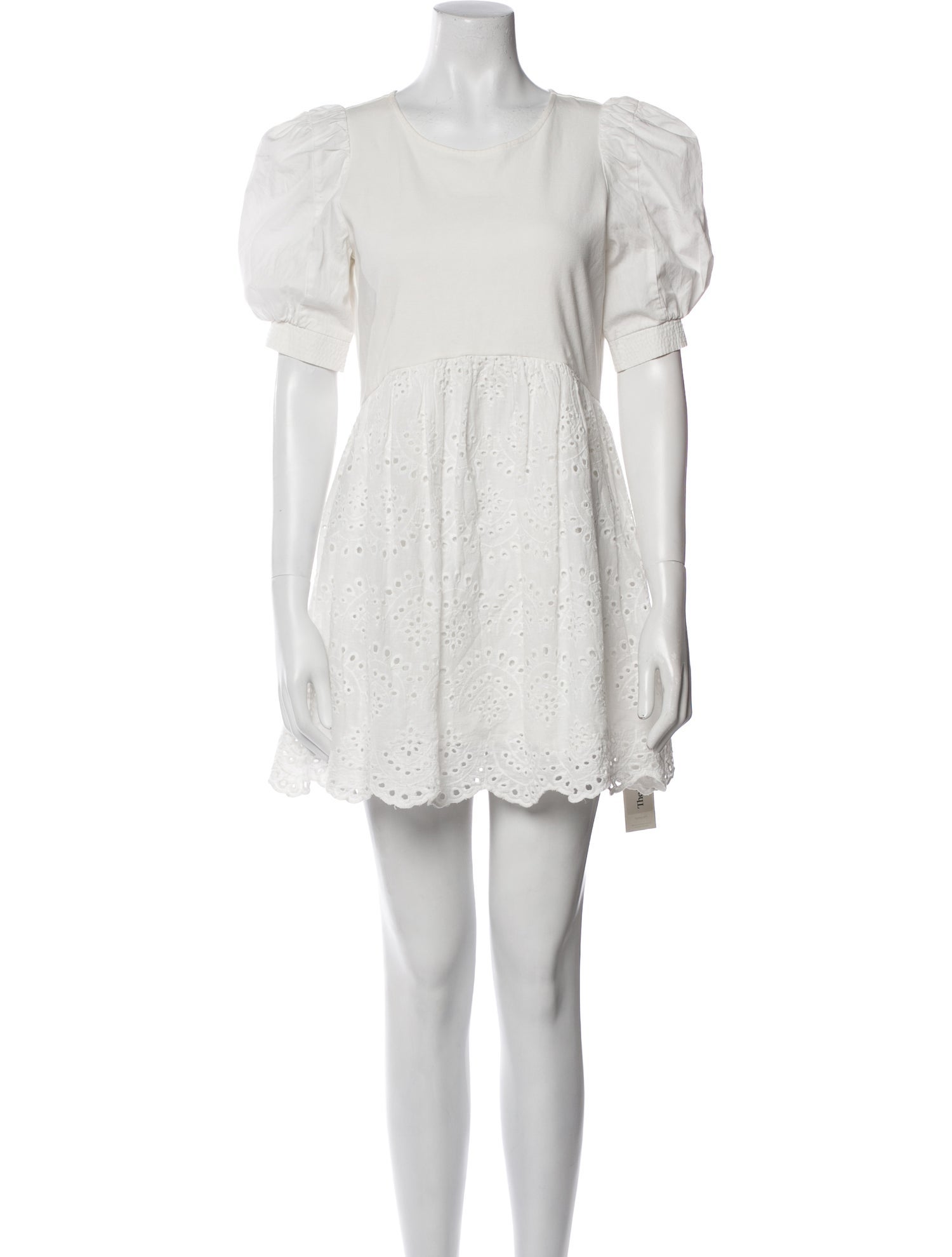 Peter Som Scoop Neck Mini Dress