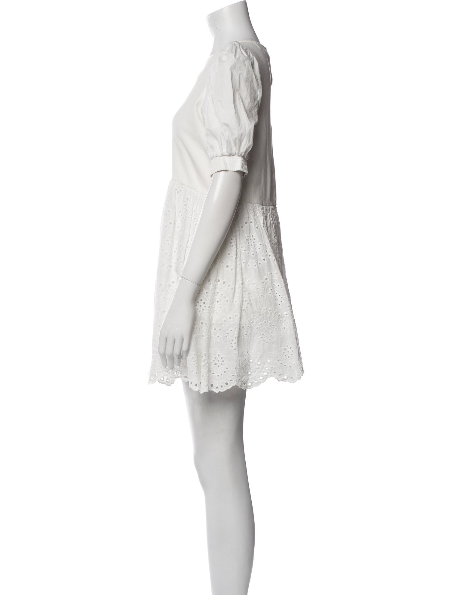 Peter Som Scoop Neck Mini Dress