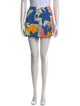 Peter Som Floral Print Mini Skirt