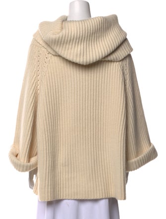 Peter Som Cashmere Cowl Neck Sweater