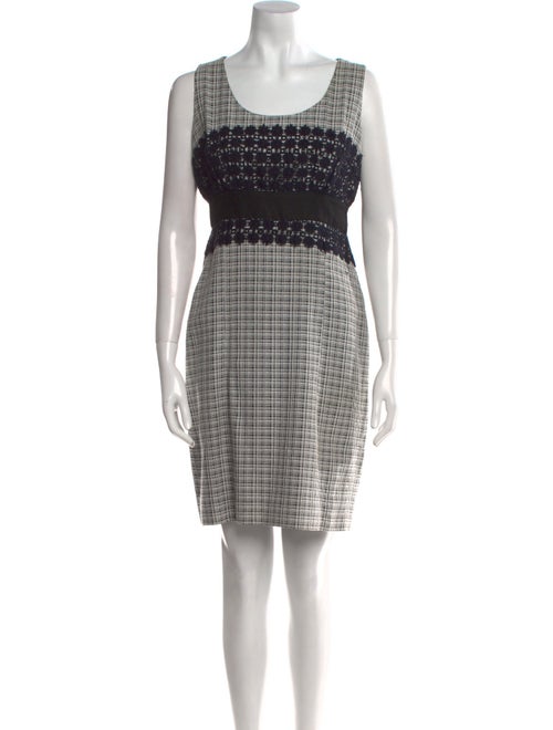 Peter Som Plaid Print Mini Dress