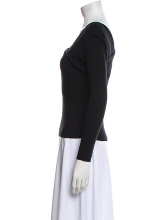 Peter Som Bateau Neckline Sweater