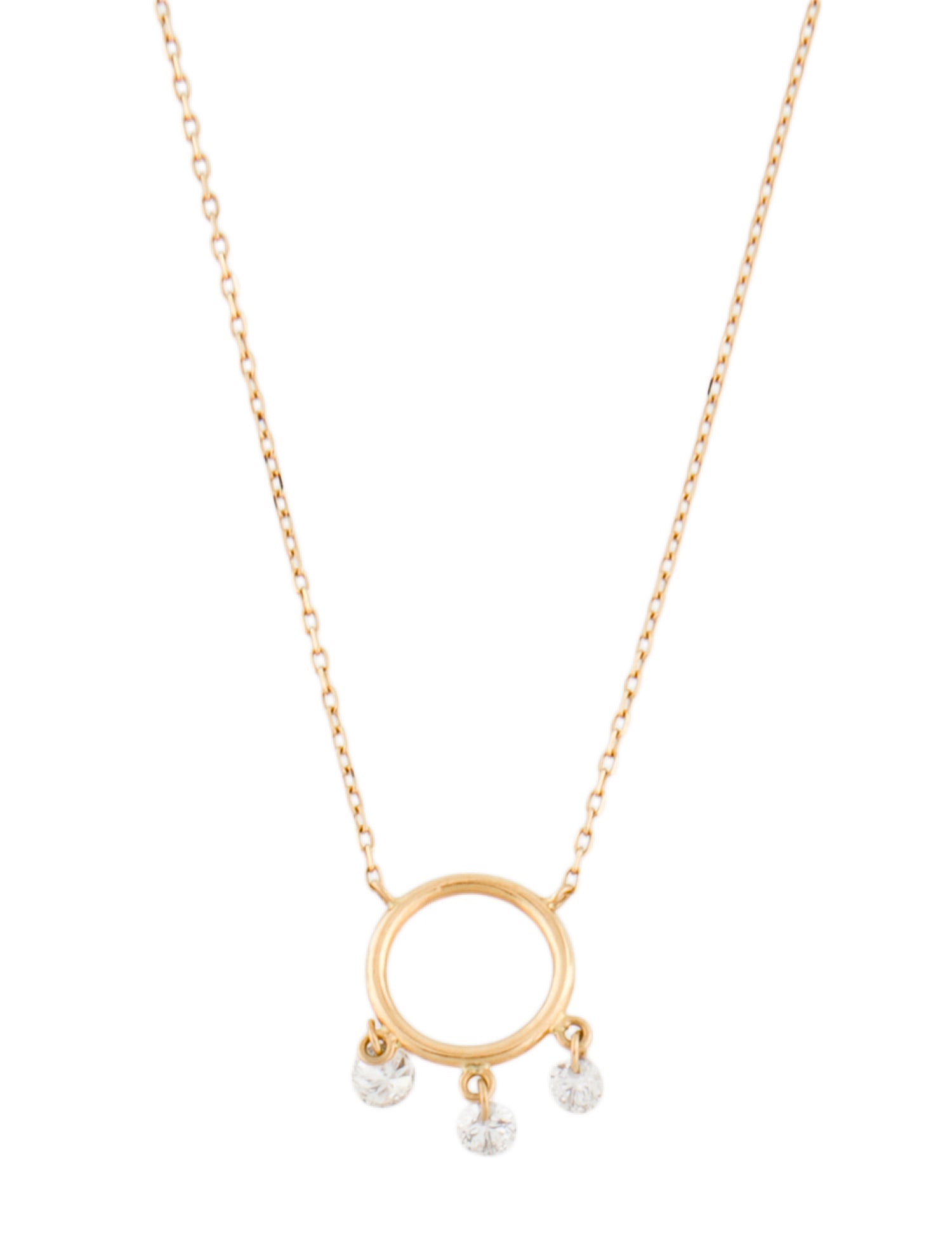 Persée 18K Diamond Boheme Pendant Necklace