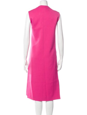 Peter Do V-Neck Midi Length Dress