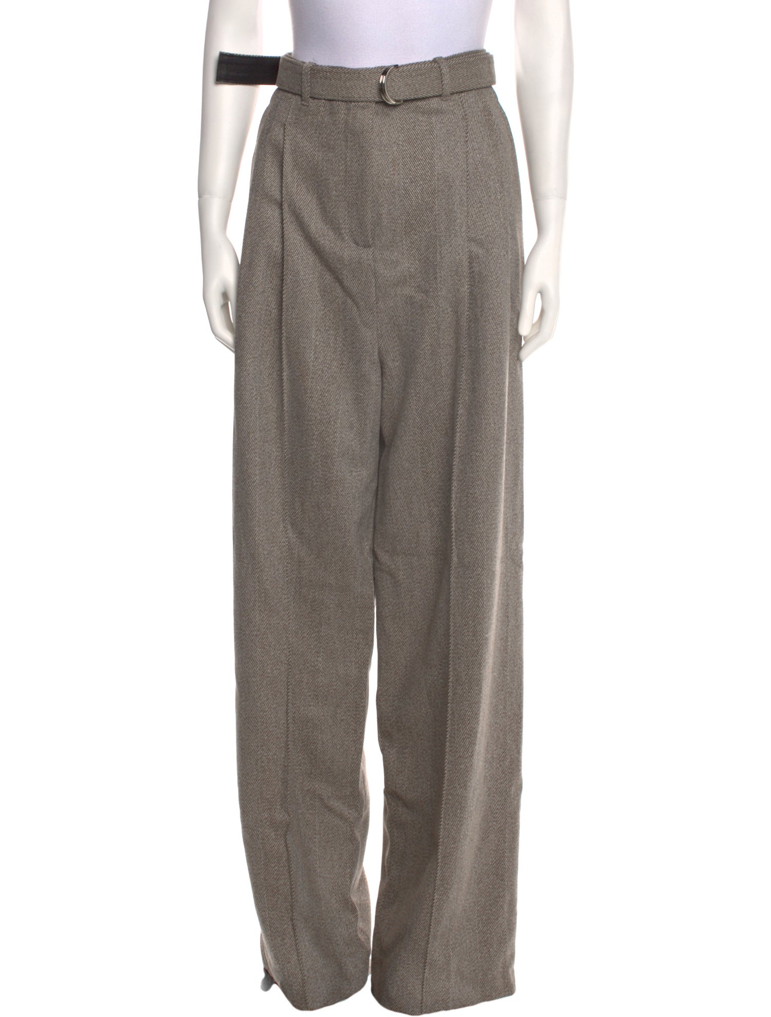 Peter Do Merino Wool Wide Leg Pants
