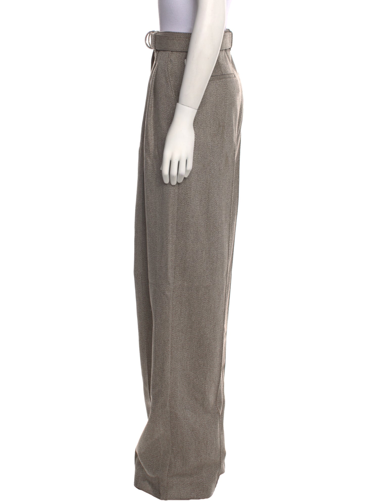 Peter Do Merino Wool Wide Leg Pants