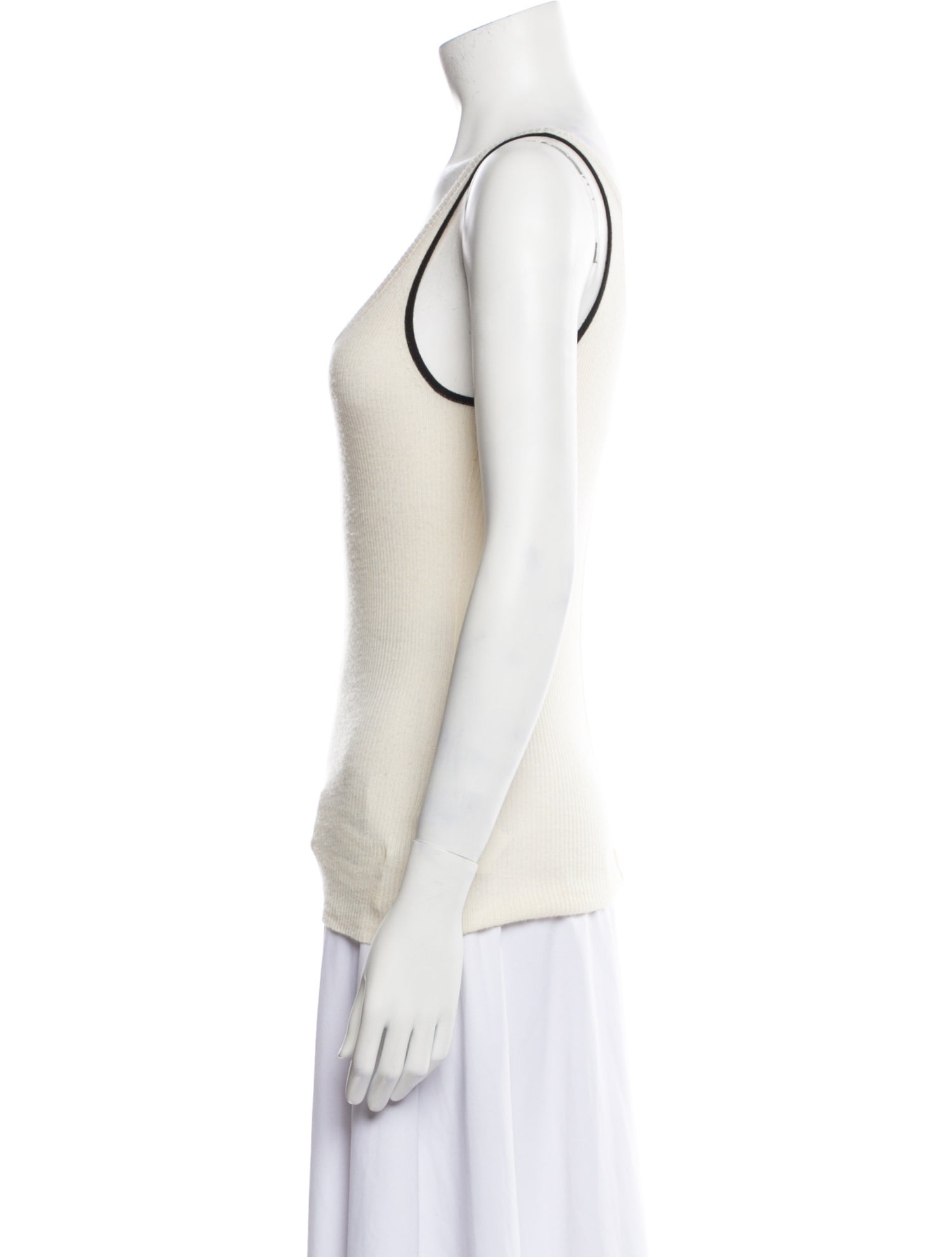 Peter Do Cashmere Scoop Neck Top