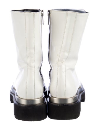 Peter Do Leather Combat Boots