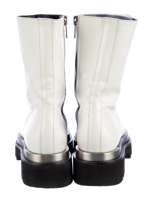 Peter Do Leather Combat Boots