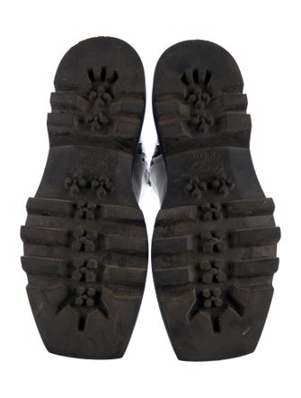 Peter Do Leather Combat Boots