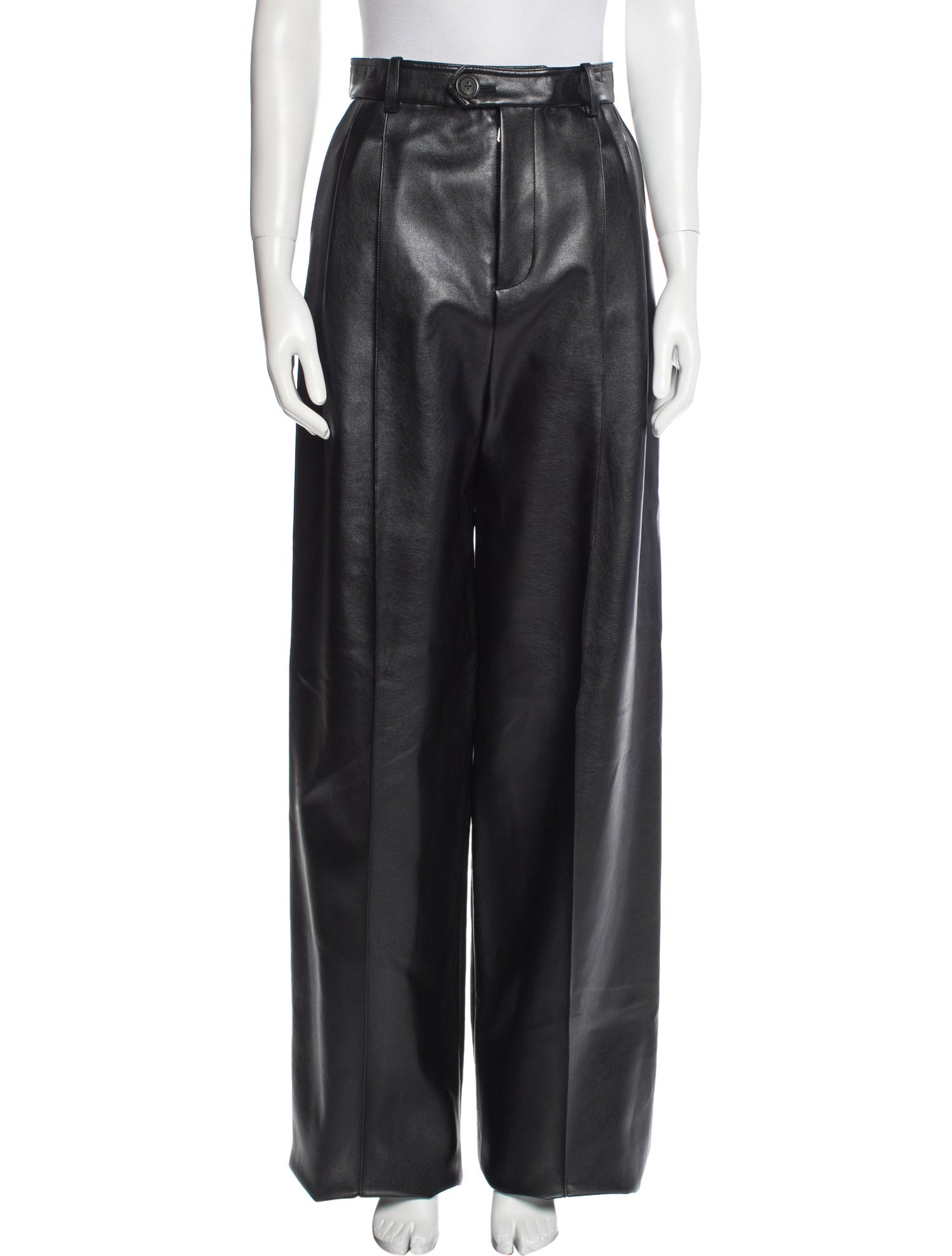 Peter Do ピータードゥ 23SS Wrap Wide-leg Pants 温か ワイドパンツ 