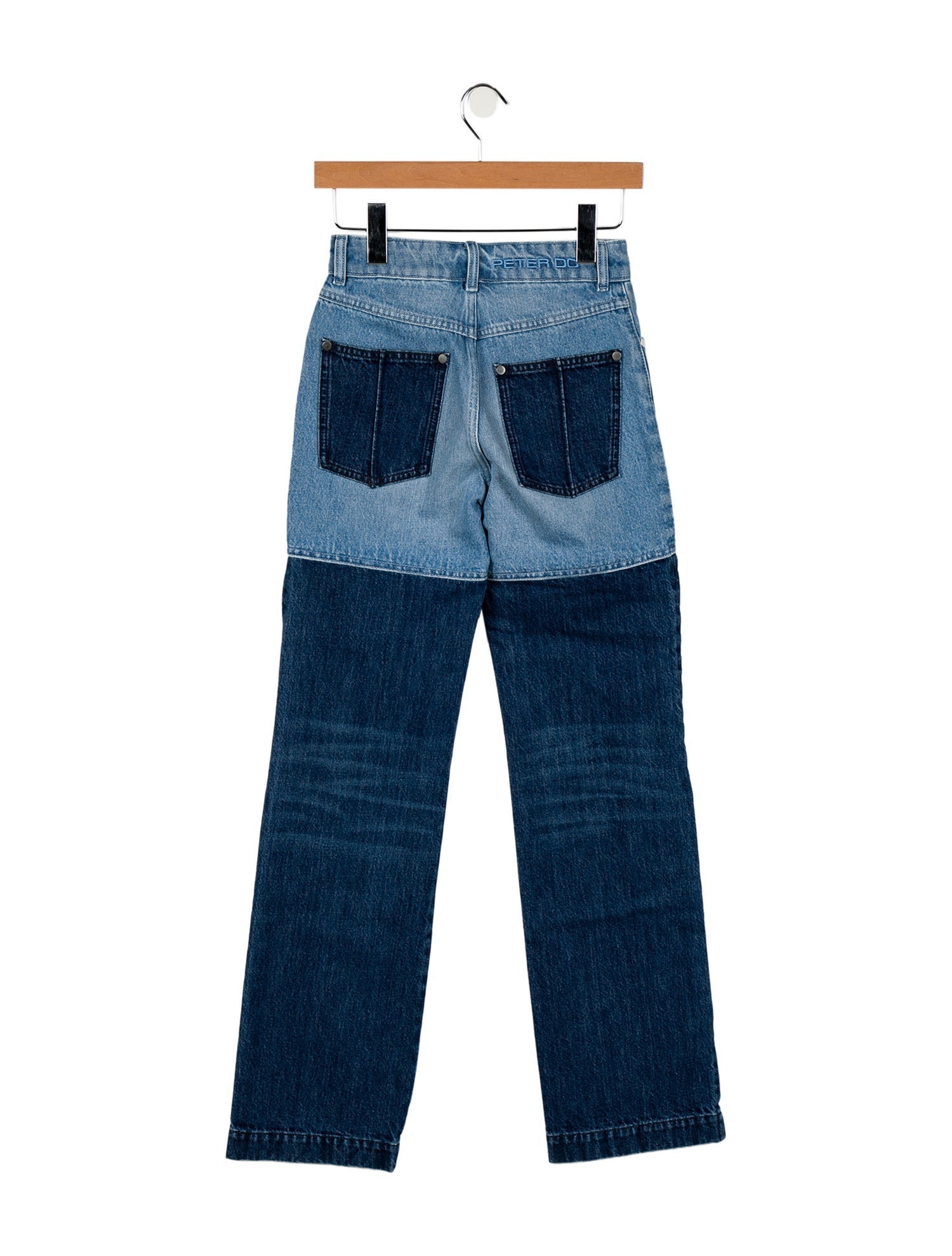 Peter Do Mid-Rise Straight Leg Jeans