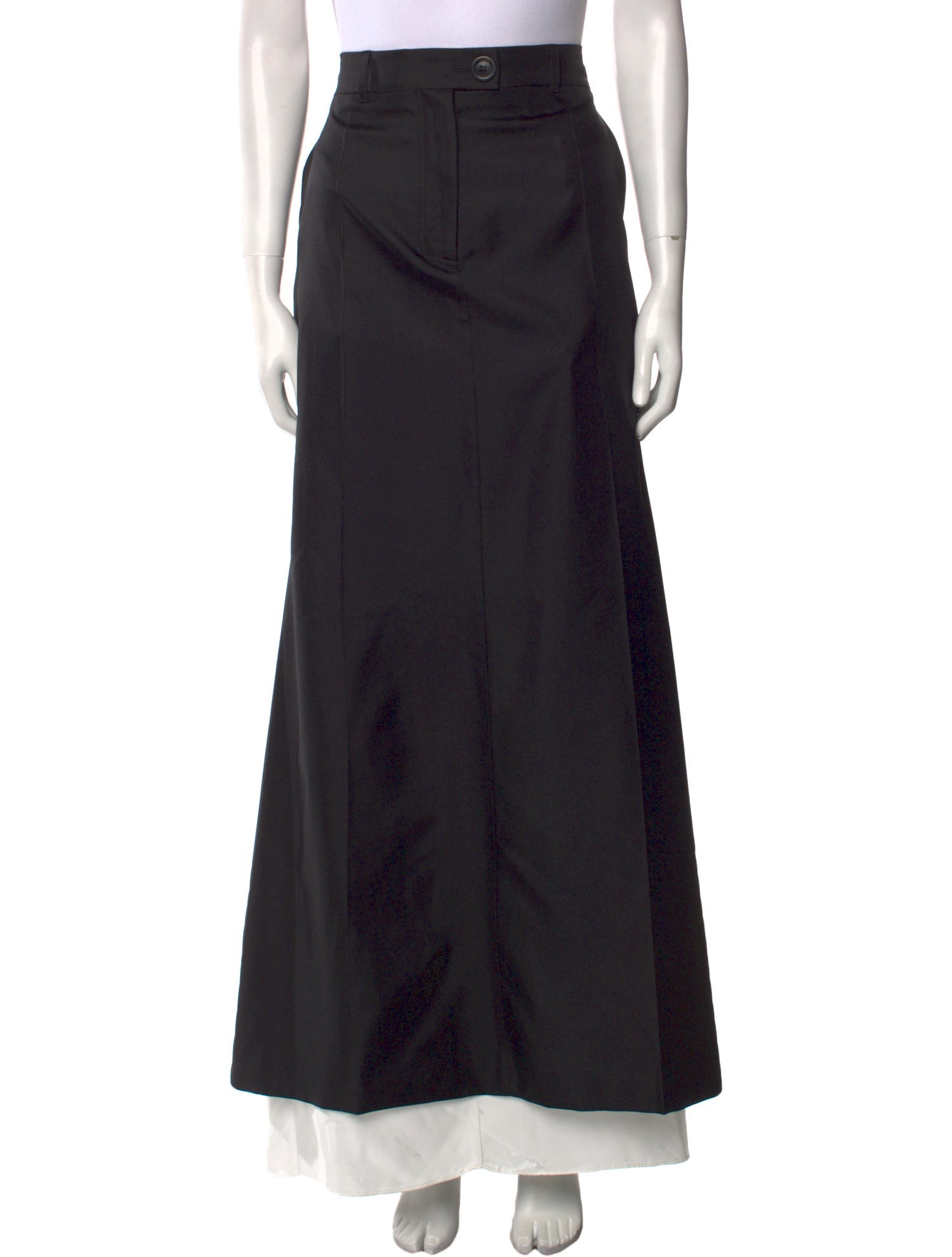 Peter Do Silk Long Skirt