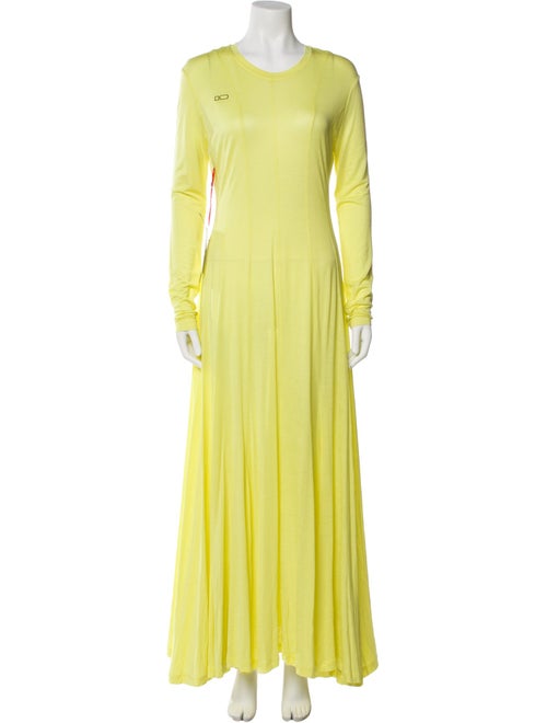 Peter Do Crew Neck Long Dress