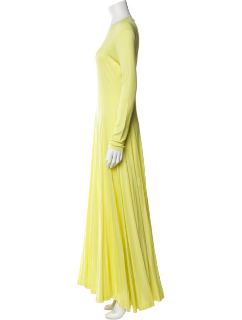 Peter Do Crew Neck Long Dress