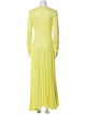 Peter Do Crew Neck Long Dress