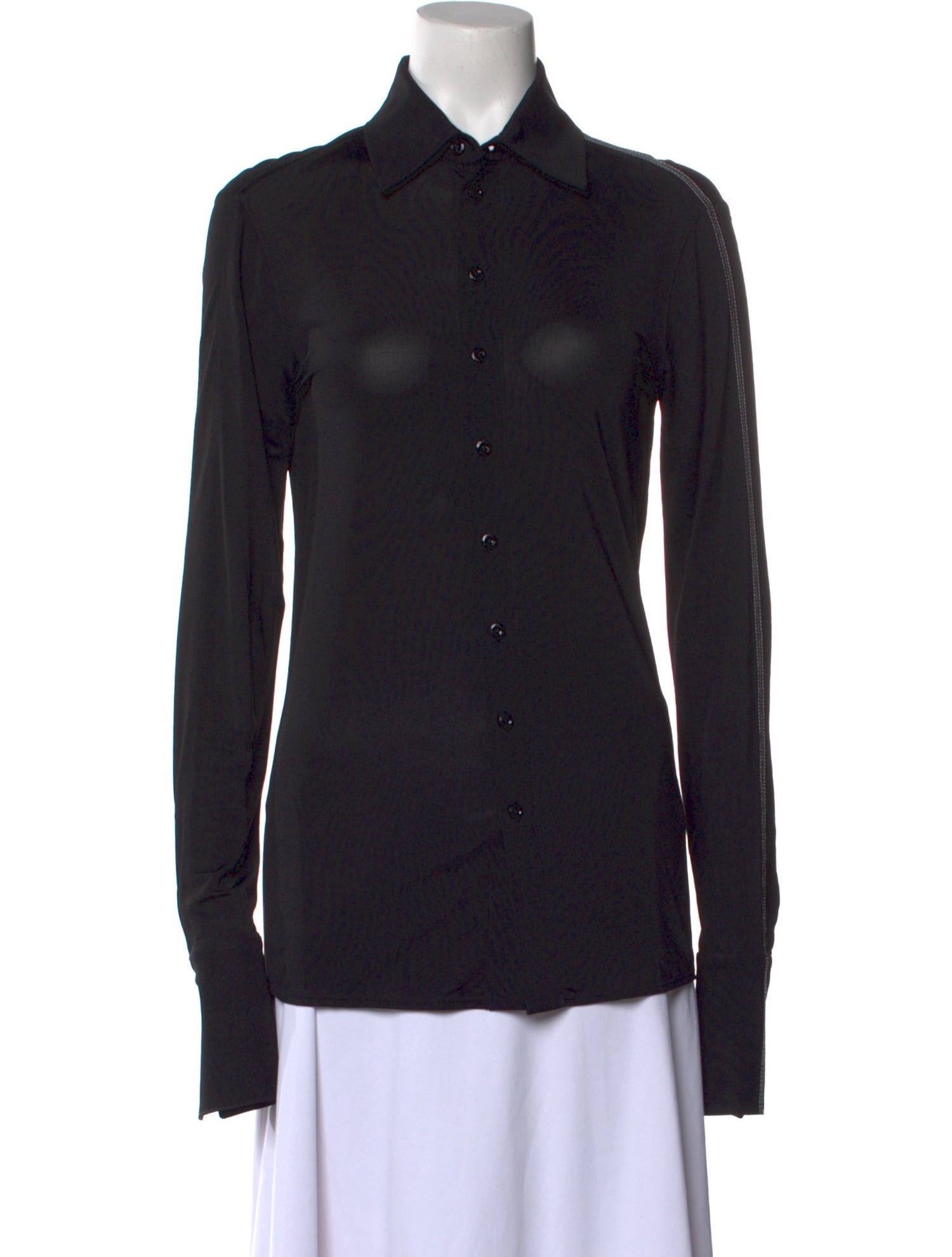 Peter Do Long Sleeve Button-Up Top w/ Tags