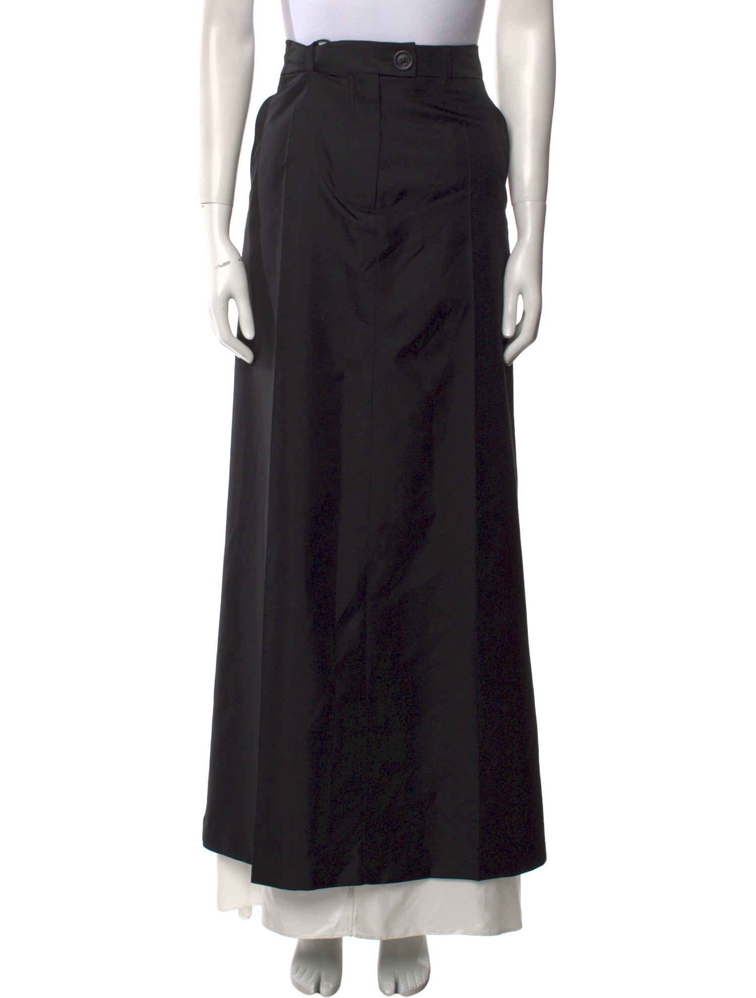 Peter Do Silk Long Skirt