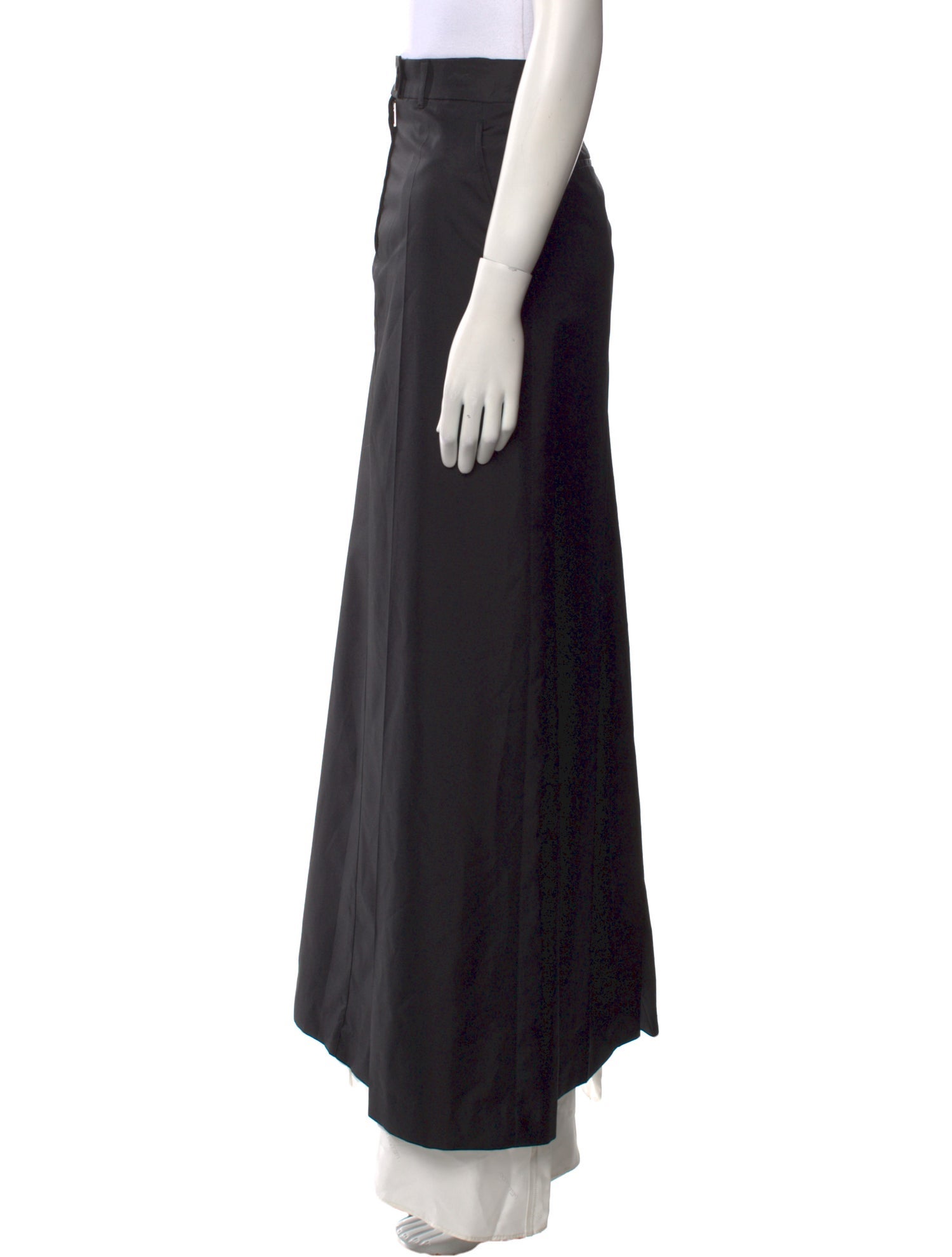 Peter Do Silk Long Skirt