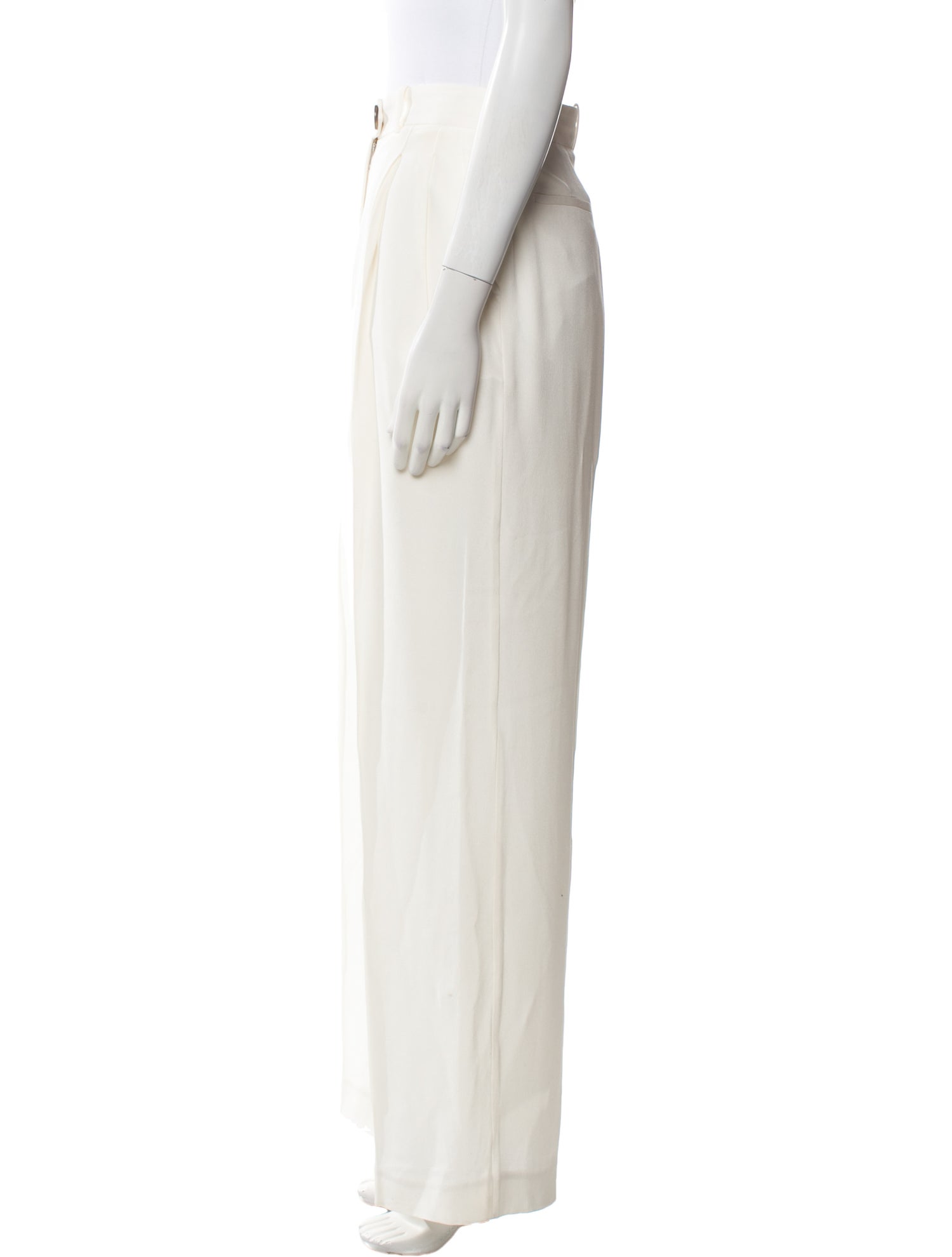 Peter Do Silk Wide Leg Pants