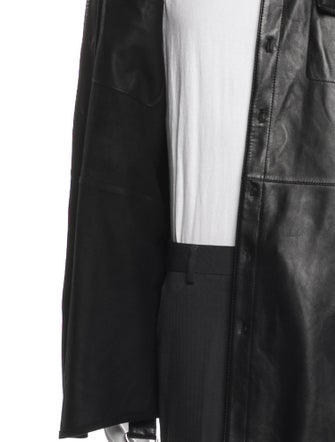 Peter Do Leather Trench Coat