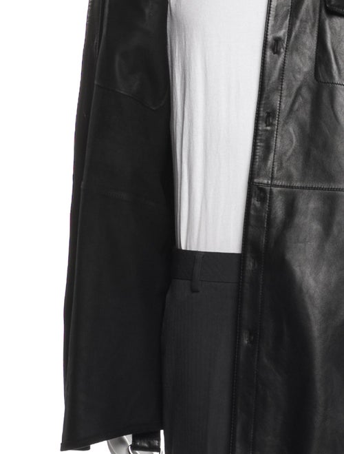Peter Do Leather Trench Coat