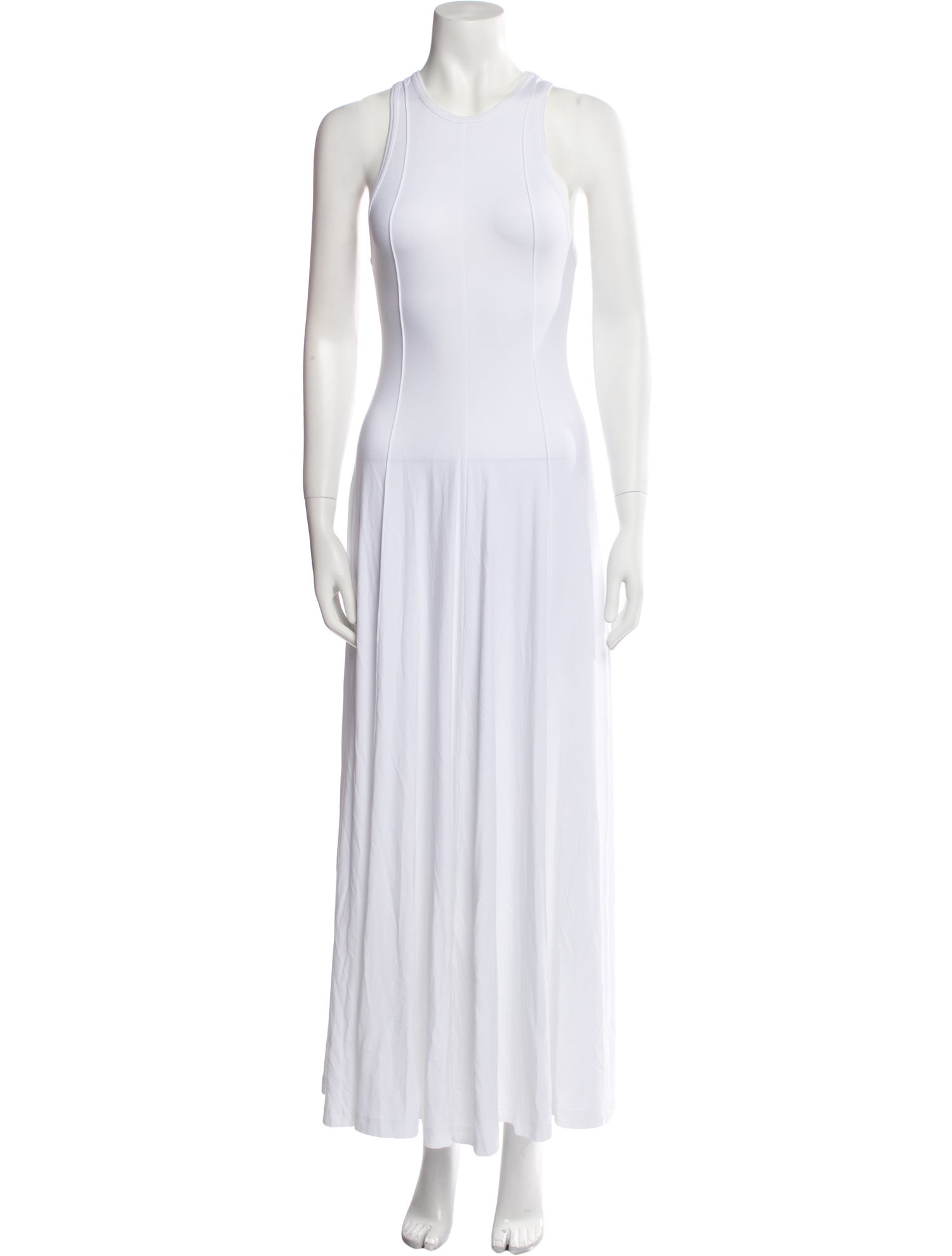 Peter Do Crew Neck Long Dress