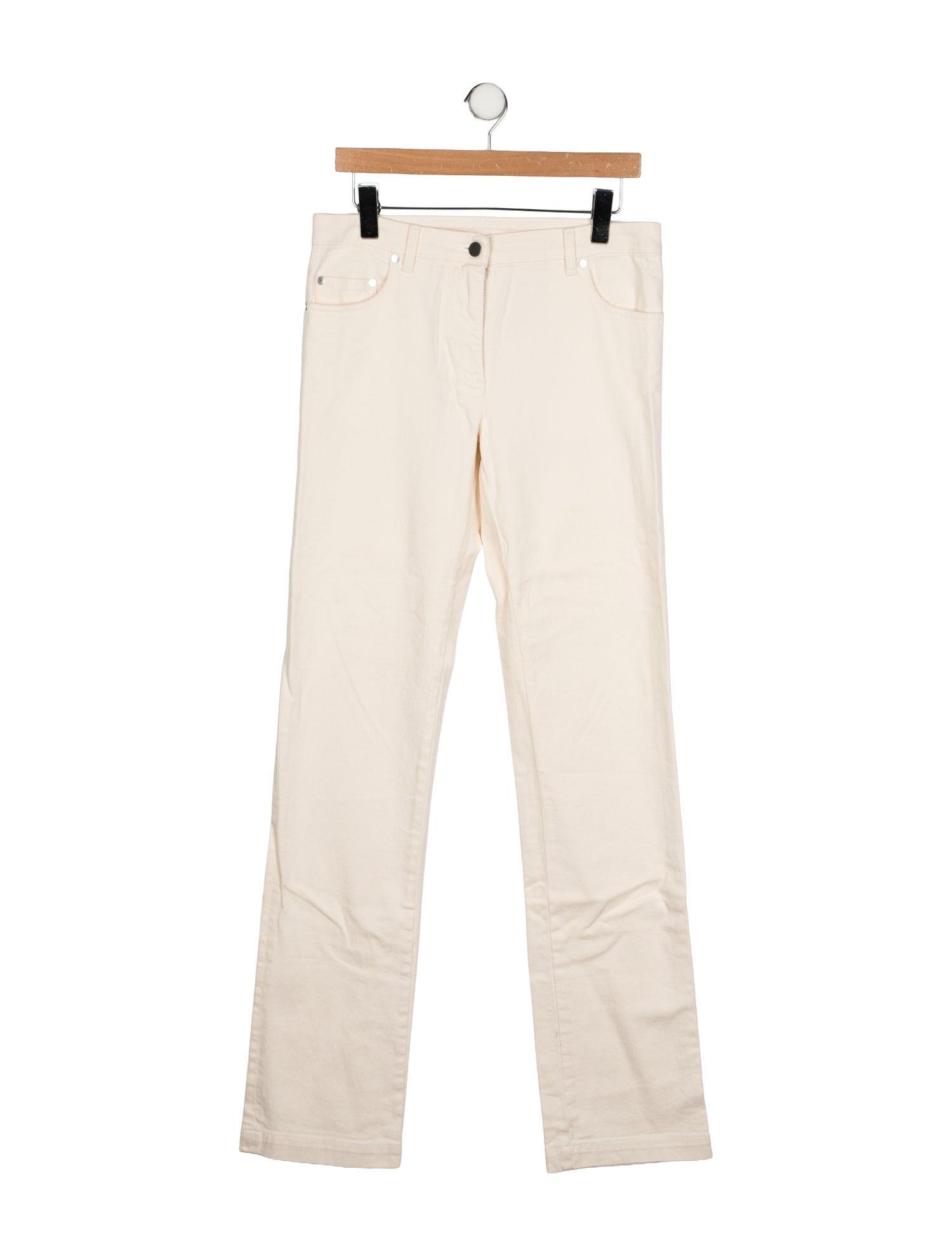 Peter Do Mid-Rise Straight Leg Jeans