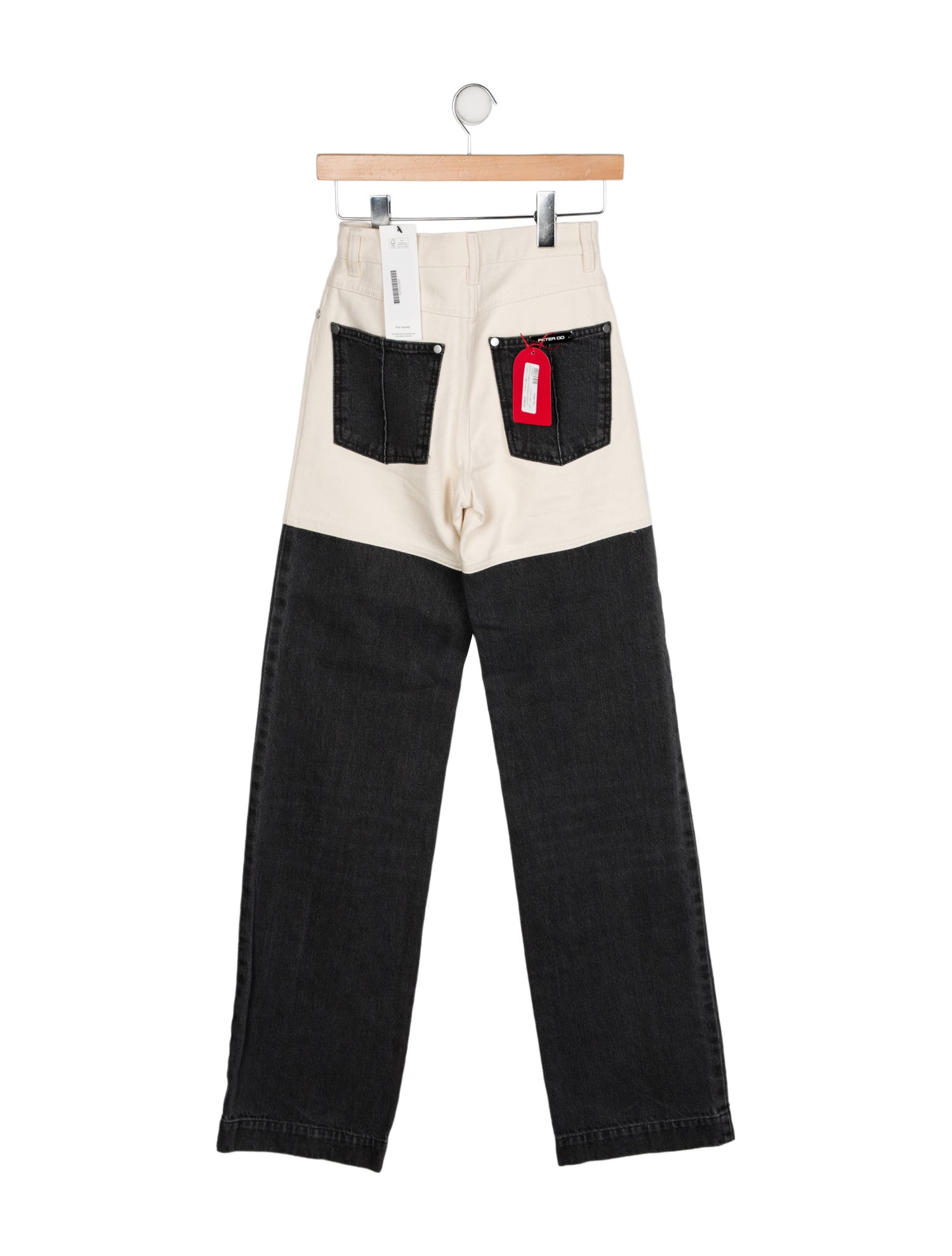 Peter Do High-Rise Wide Leg Jeans w/ Tags