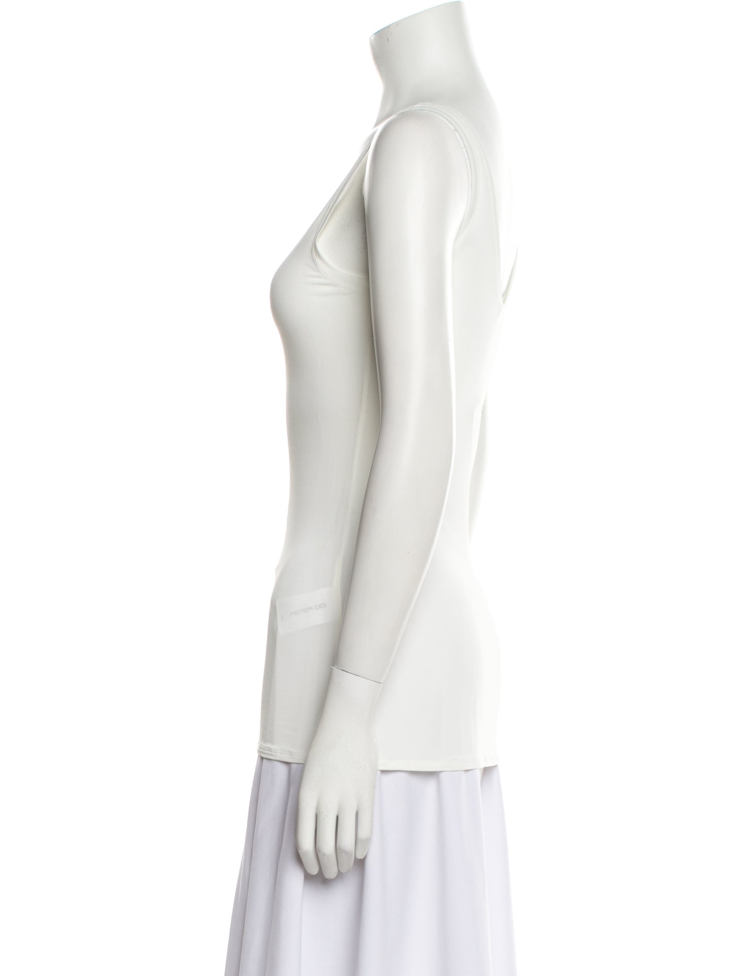 Peter Do Scoop Neck Sleeveless Top